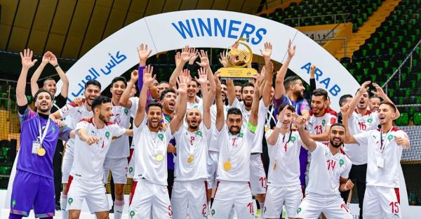 Photo of تتويج “أسود الصالات” بكأس العرب يعزز مكانته في التصنيف العالمي لكرة القدم داخل القاعة