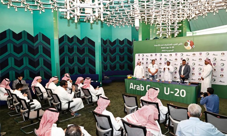 Photo of بطولة كأس العرب للمنتخبات تحت 20 عاما 2022 : المنتخب المغربي في المجموعة السادسة