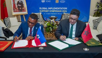 Photo of المغرب و هايتي يوقعان اتفاقية ثنائية لتعزيز النقل الجوي و تطوير خدمات الطيران المدني الآمن