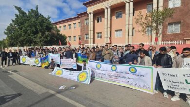Photo of أساتذة الأمازيغية بأزيلال يصعّدون احتجاجهم للمطالبة بالإنصاف