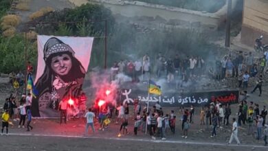 Photo of تنغير.. ساكنة إمضغاس تبدع في تيفو وفاءً للشهيدة فاضمة حرفو