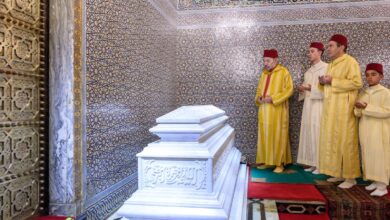 Photo of جلالة الملك محمد السادس يترأس حفلاً دينياً بالرباط إحياء لذكرى وفاة والده الحسن الثاني